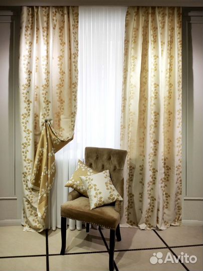 Шторы готовые новые