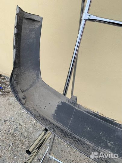 Юбка заднего бампера Ford Focus 3 2011-2019