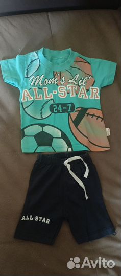 Костюм летний 74-80