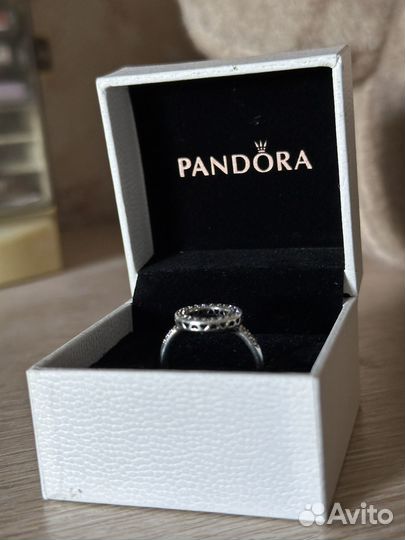 Pandora серебряное кольцо 