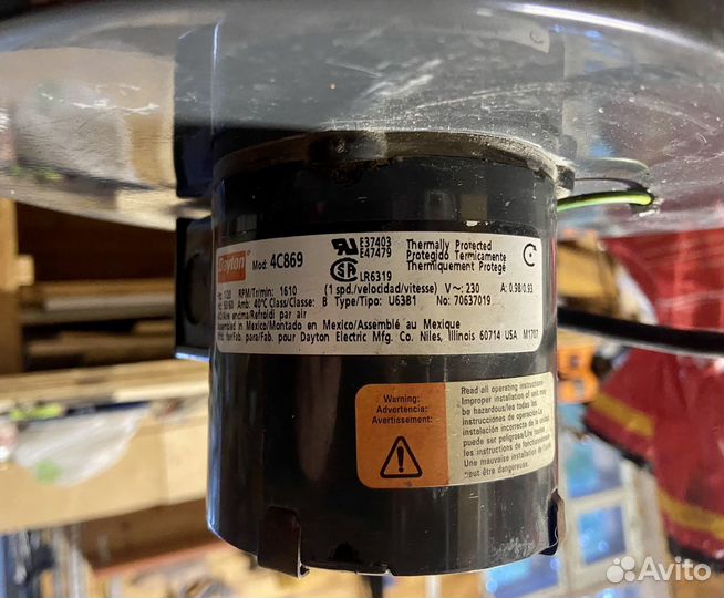 Вентилятор бу Dayton 4C869