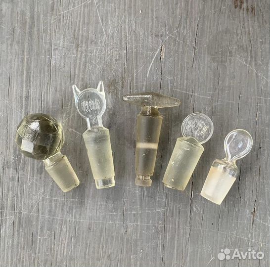 Пробка стеклянная СССР со шлифом