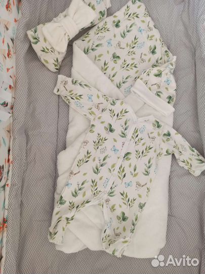 Конверт на выписку летний