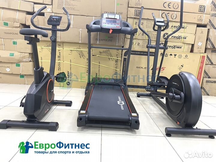 Беговые дорожки, эллипсы, велотренажеры в Омске