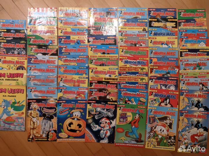 Комиксы: Микки Маус, Утки, Том и Джерри, Скуби-Ду