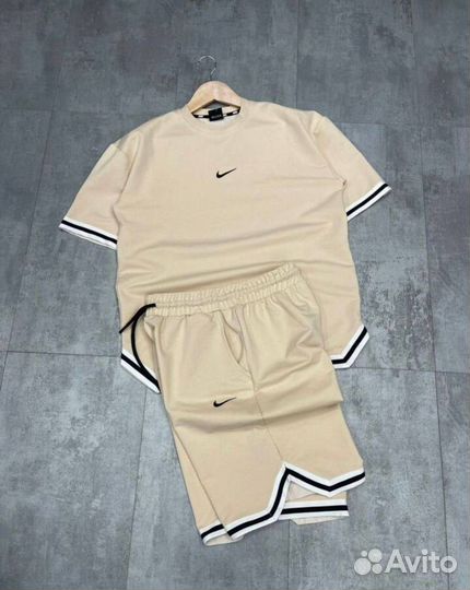 Мужской летний костюм шорты и футболка Nike