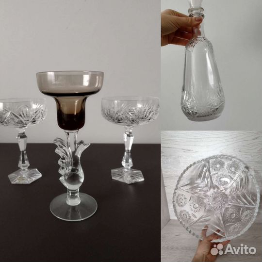 Хрусталь bohemia 1950-1970г