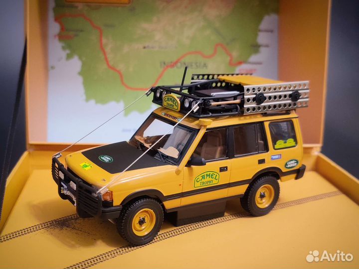 Almost real Land Rover Camel Trophy 1:43
