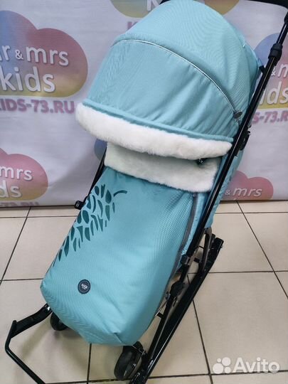 Санки коляска nika/ galaxy kids