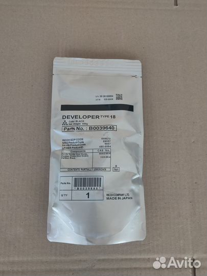 888073 Девелопер Type 18 для Ricoh