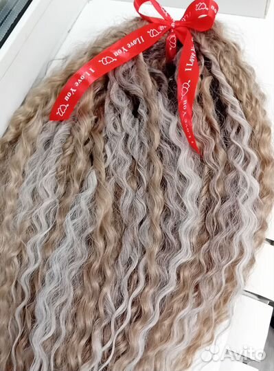 Комплект дредокудри микс из двух цветов новый