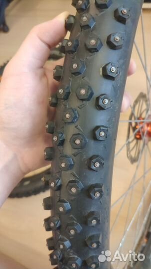 Колёса 27.5 (комплект) с Schwalbe Ice Spiker Pro