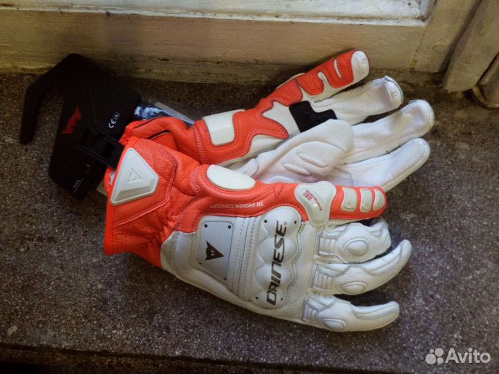 Мотоперчатки dainese кожа L мотошлем Showing XL