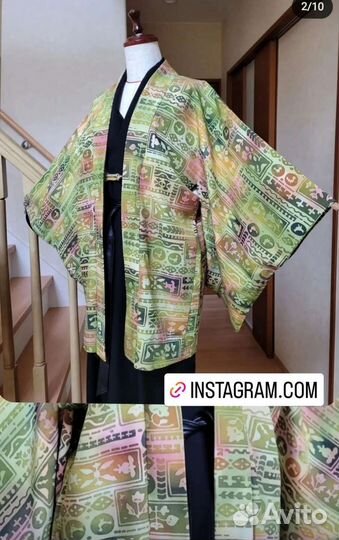 Хаори из цветного шёлка, Япония