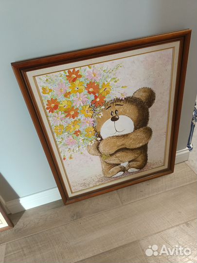 Картина маслом на холсте бу