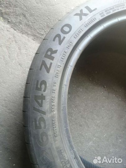 Continental ContiSportContact 6 SUV 265/45 R20