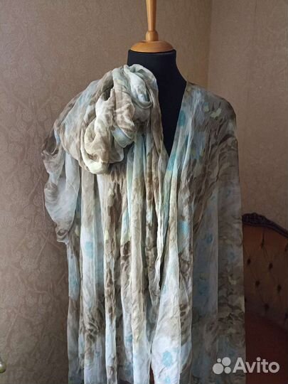 Отрезы ткани шелк натуральный Италия