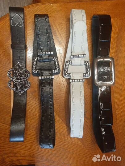 Ремни женские из натуральной кожи
