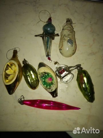 Елочные игрушки СССР