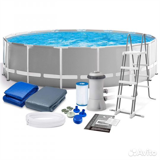 Каркасный бассейн Intex PrismFrame