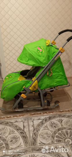 Коляска санки