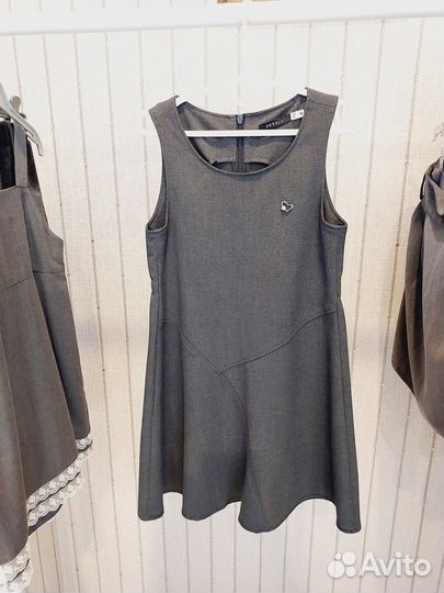 Школьная форма серая пакетом 122 128 для девочки