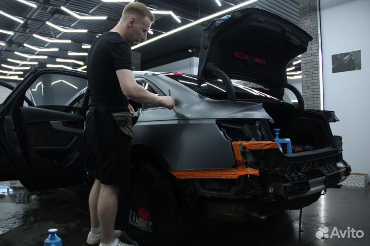 Обучение оклейке, детейлингу