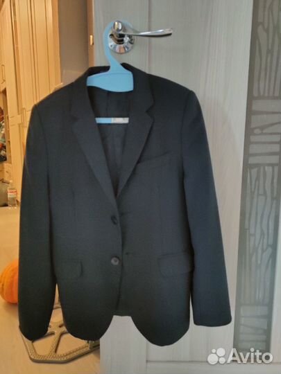 Пиджак школьный для мальчика 140