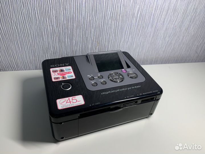 Фотопринтер sony чёрный