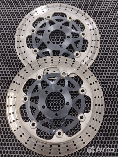 Kawasaki zx7r, zx1100, zzr-r1100 тормозные диски