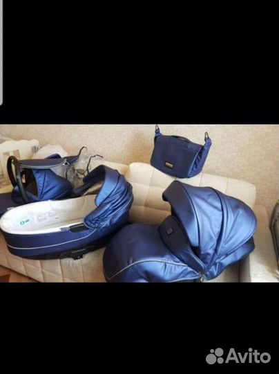 Коляска camarelo 3 в 1