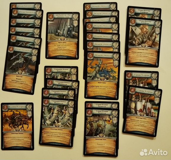 Warhammer WarCry CCG необычные карты поштучно