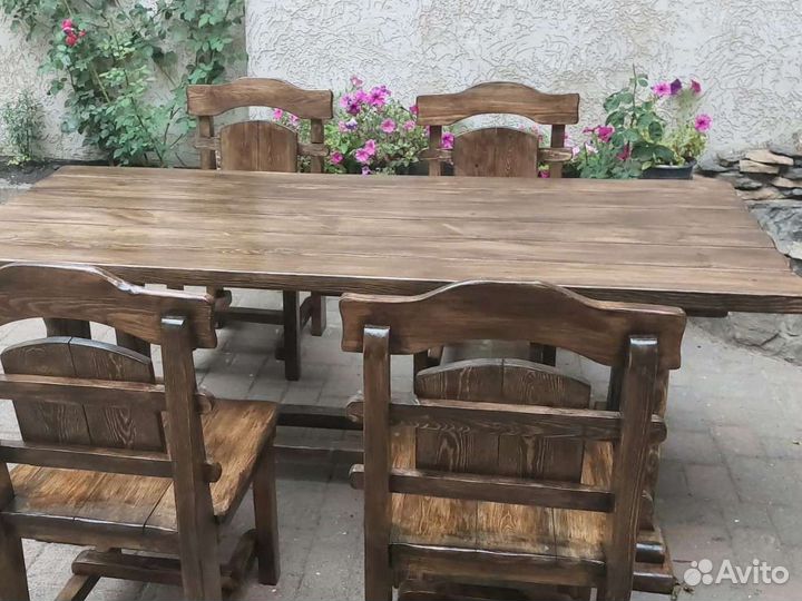 Стул, стол, скамья