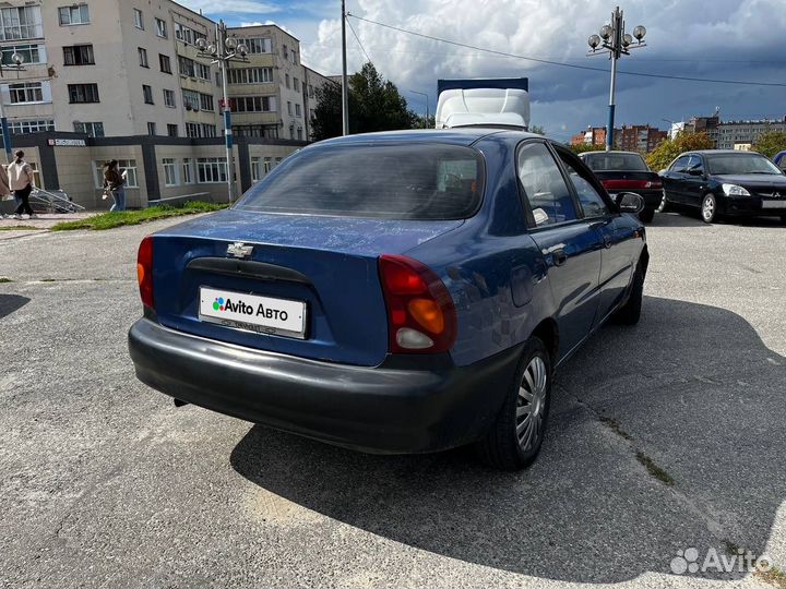 Chevrolet Lanos 1.5 МТ, 2006, 200 000 км