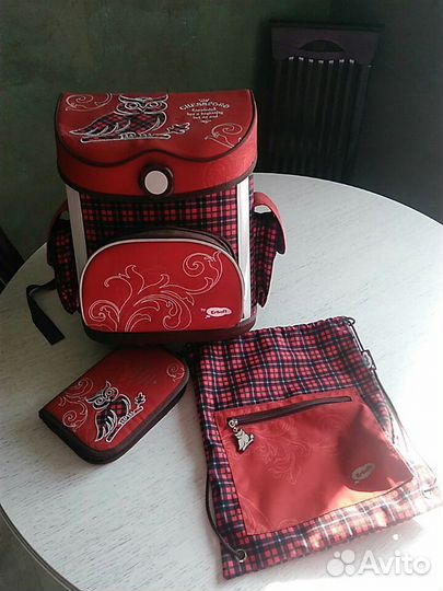 Школьный рюкзак,мешок для обуви