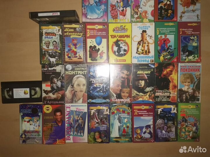 Видеокассеты 40 шт