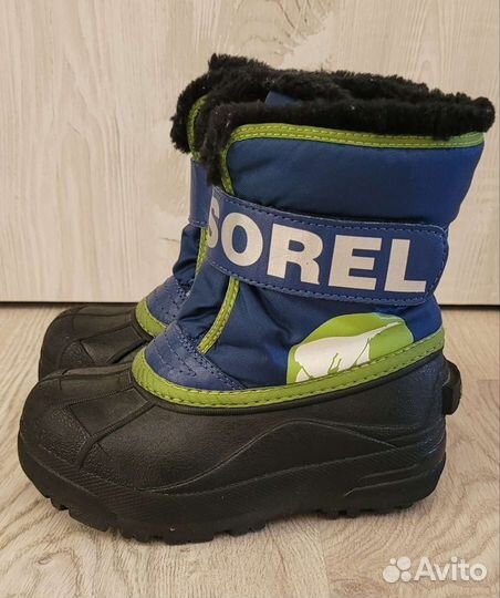 Зимние ботинки/полусапожки Sorel р.27-28