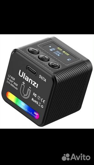 Видеосвет ulanzi L2 RGB COB