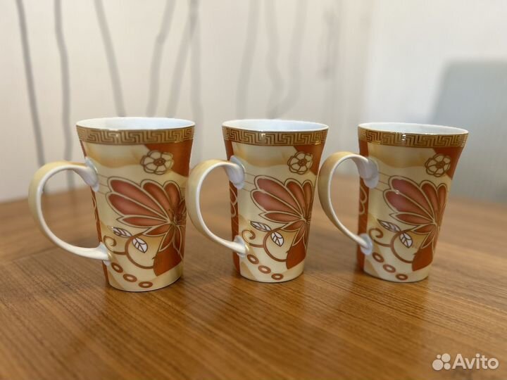 Чашки кружки керамика новые