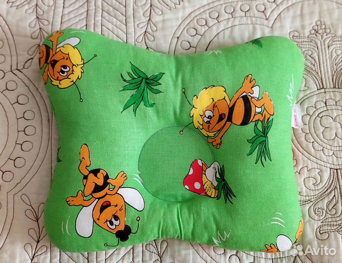 Подушка ортопедическая для новорожденных