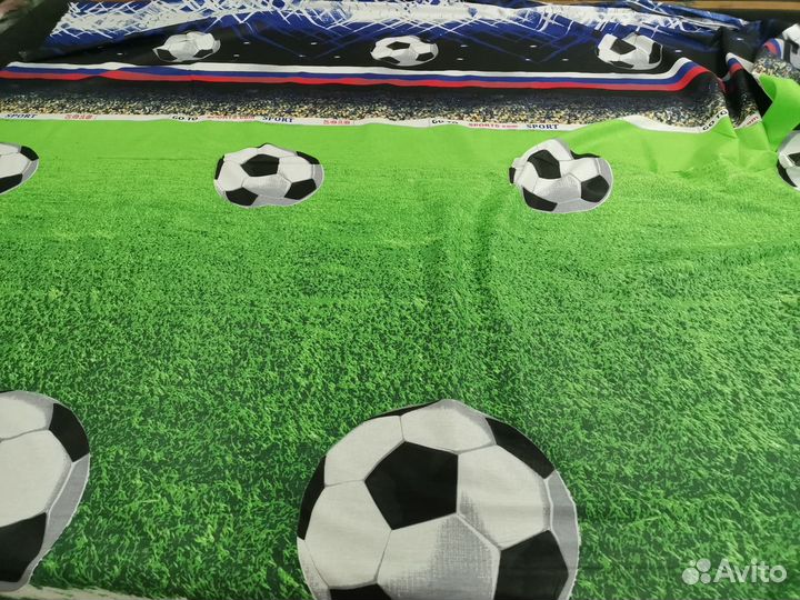 Детская ткань - лоскут бязь/поплин