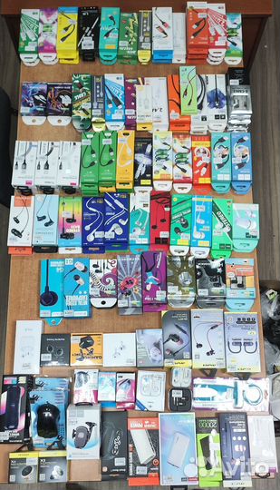 Комплект мобильных аксессуаров для витрины