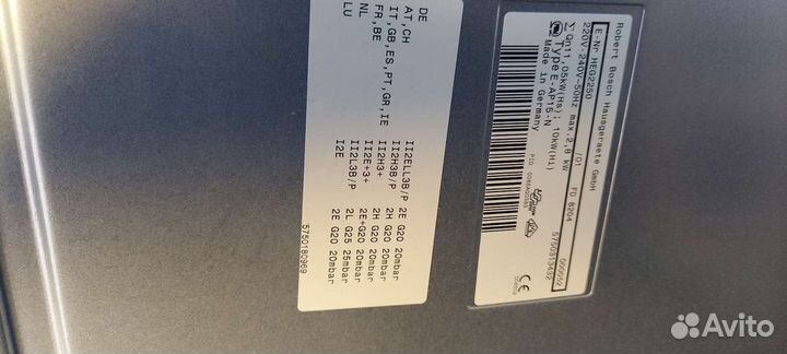 Газовая варочная панель и духовой шкаф bosch