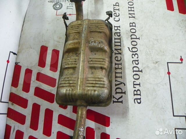 Глушитель Kia Sorento 2002-2009