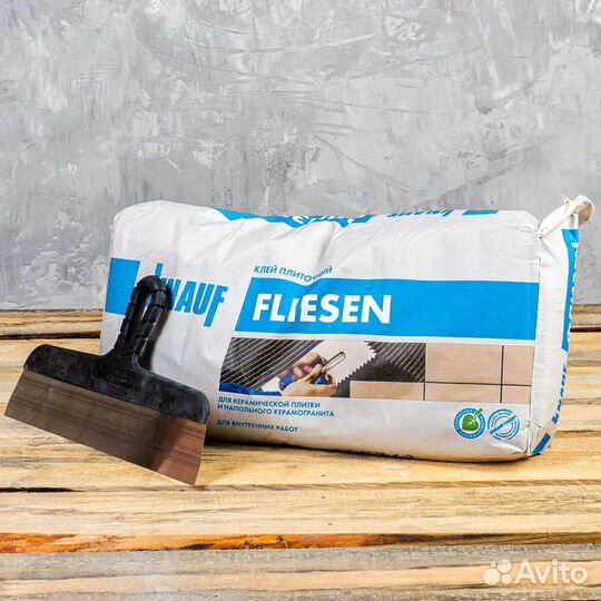 Клей для плитки Knauf Флизен серый 25 кг