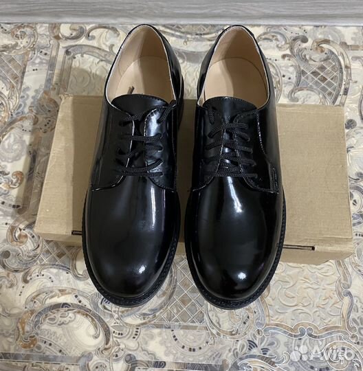 Полуботинки военные лаковые р-41 новые