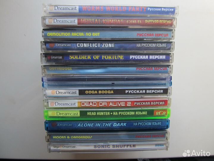Sega Dreamcast диски
