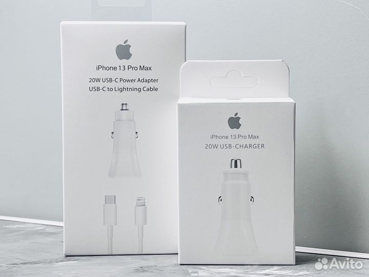 Автомобильное зарядное устройство Apple