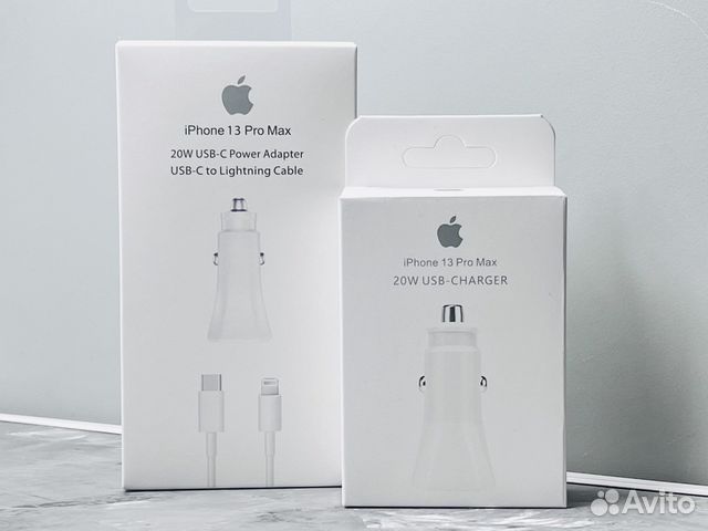 Автомобильное зарядное устройство Apple