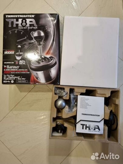 Кпп TH8A на руль Thrustmaster, шифтер. Коробка